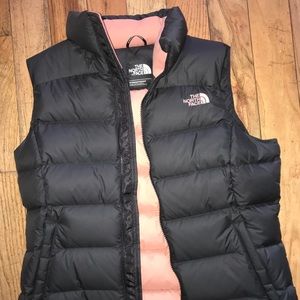 Black North Face Vest